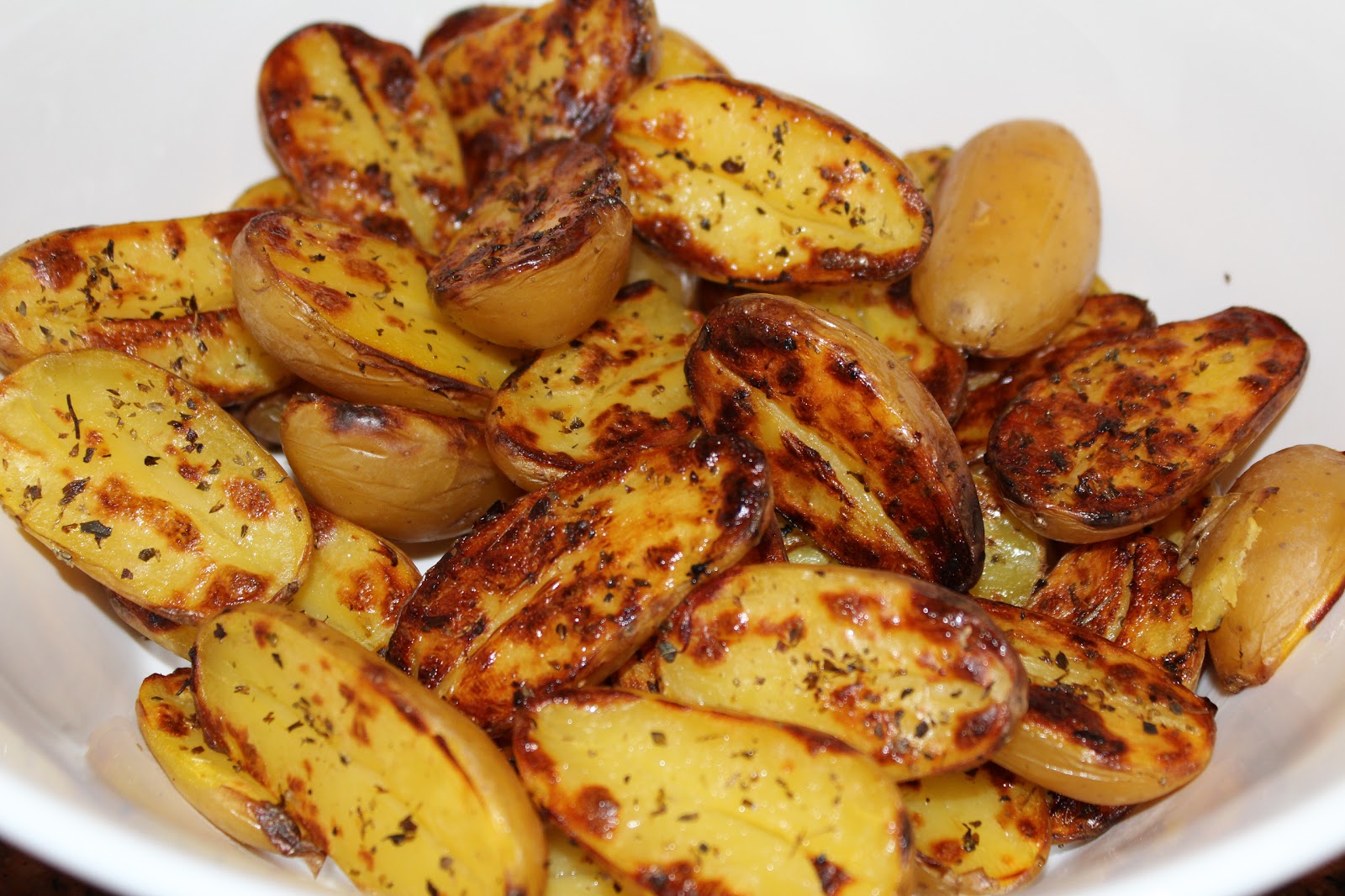Ellen B Cookery Grilled Fingerling Potato