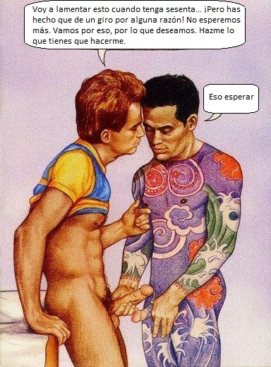 tatuaje sexual comic gay