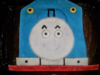 Thomas fondant cake kids birthday cake, kids' birthdays, custom cakes