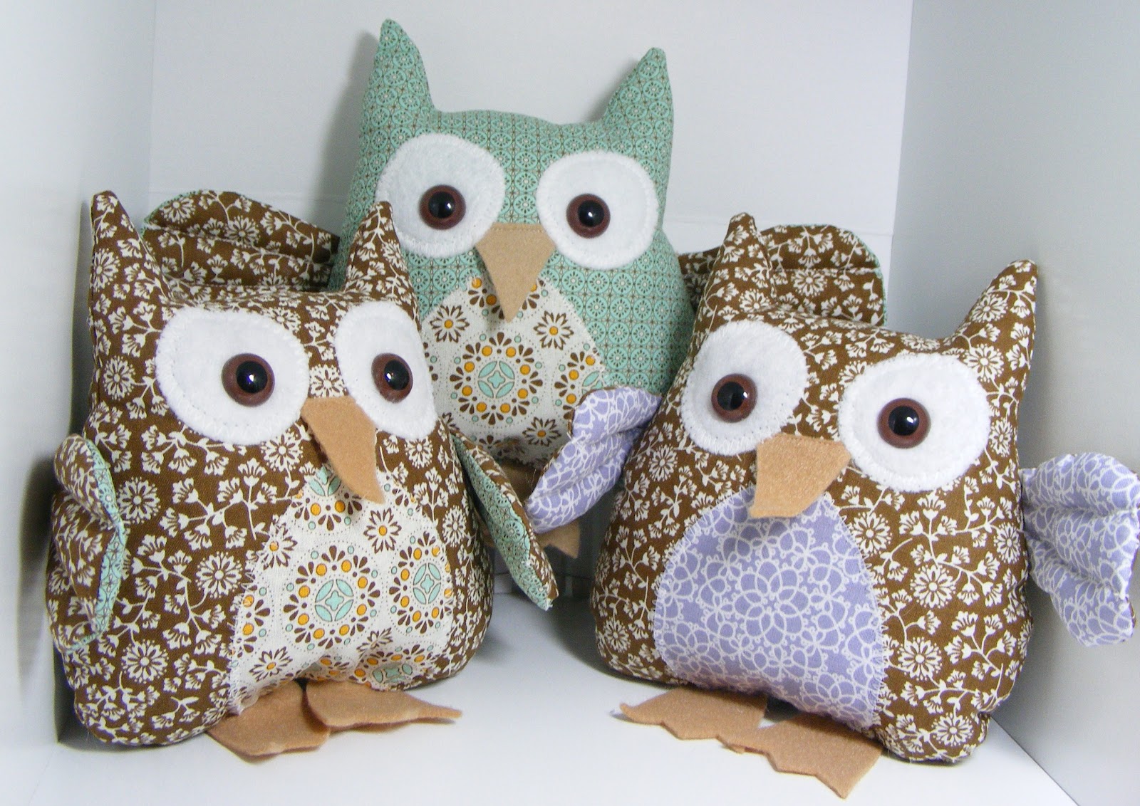 Cute stuff by Shirley: Stampin' Up Fabric Owls .... This time with Celebrity Names!!