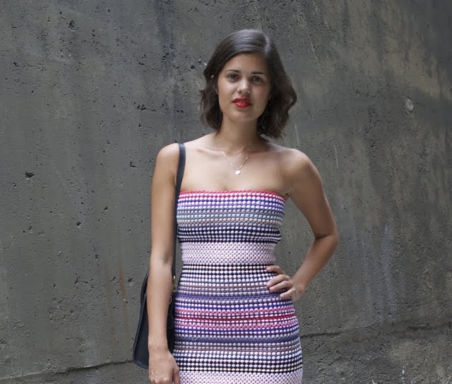 Seamingly Smitten DIY Dress from a RUG!
