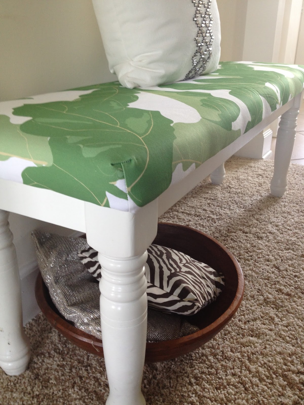 InsideOut Design Tutorial Sewing The Corners On An Upholstered Bench