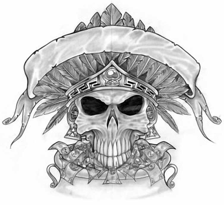 Skull tattoo pictures