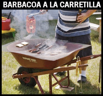 fotomeme cocina barbacoa carretilla