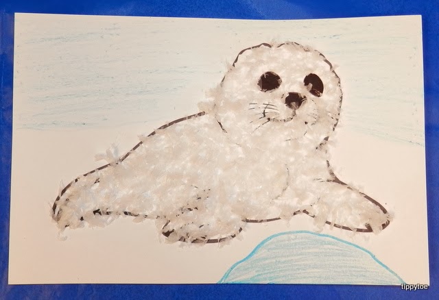 Tippytoe Crafts: Fluffy Seal Pups