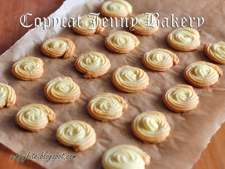 Copycat Jenny Bakery Butter Cookies 山寨珍妮牛油曲奇 The Yummy