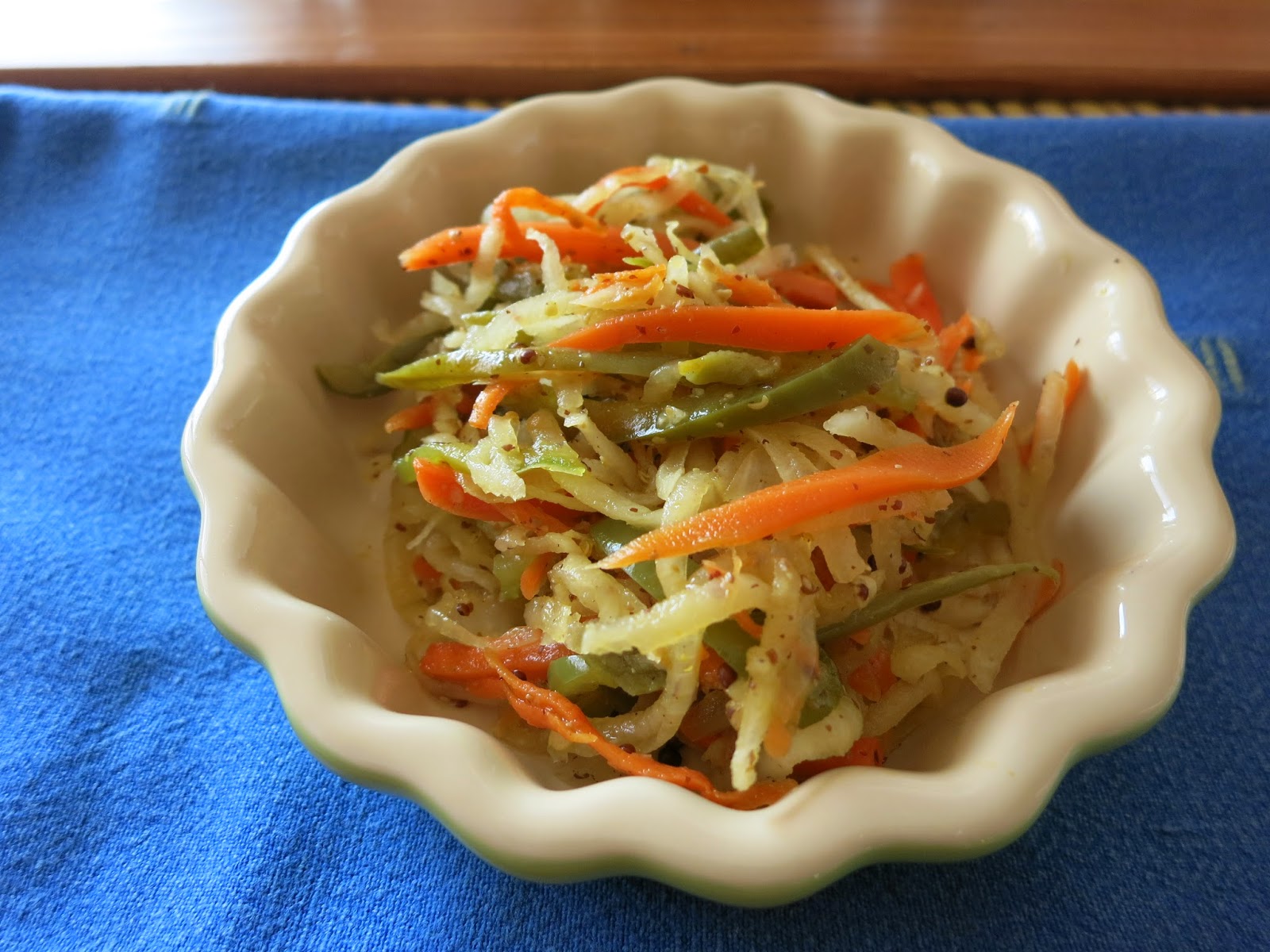 Geetha's Kitchen: Achards de Legumes (Pickled Veggies Mauritius Style)