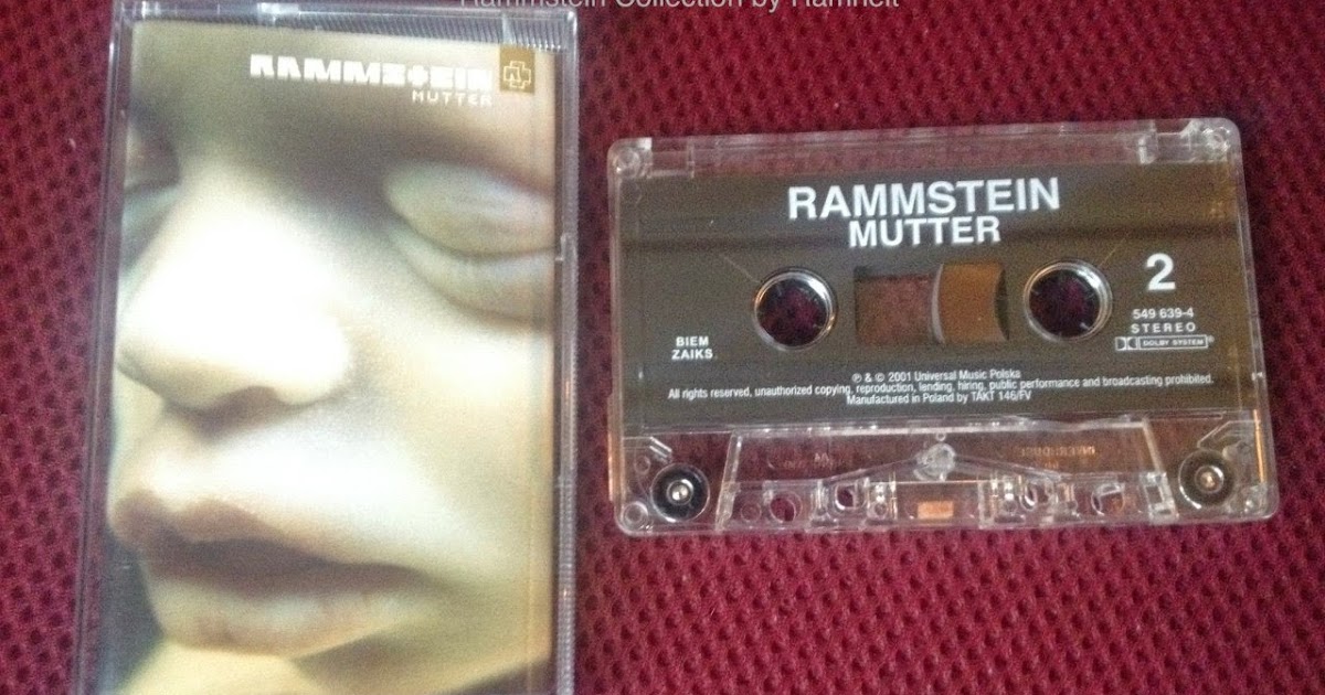 Rammstein Mein Teil Ukrain With Tour Sticker Rammstein