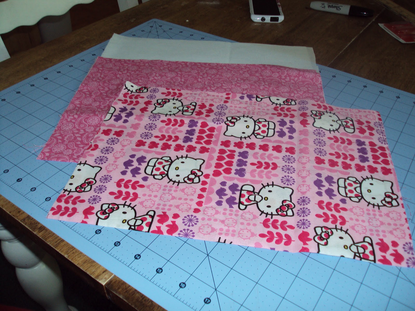 The Pink Elephant Sisters Hello Kitty Tote Bag Tutorial