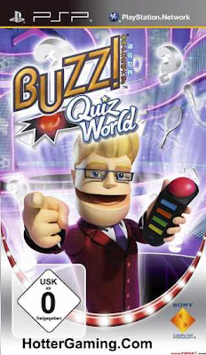 Free Download Buzz! Quiz World PSP Game Cover Photo
