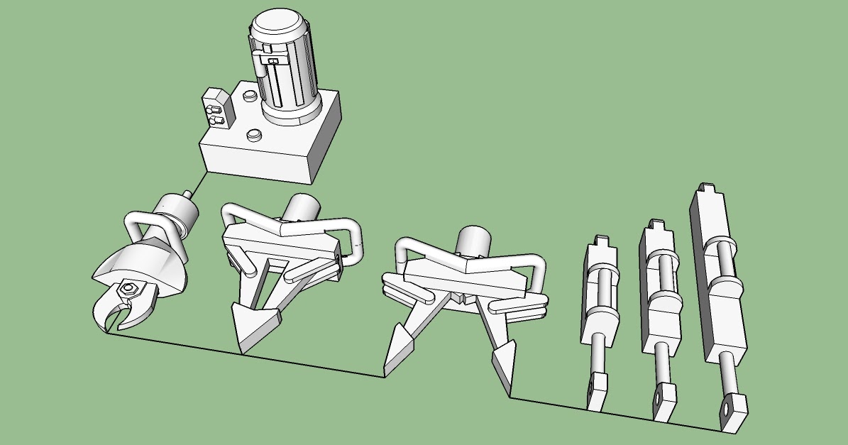 Nirvana Valley Model Railroad Jaws of Life, 3d printed in HO scale