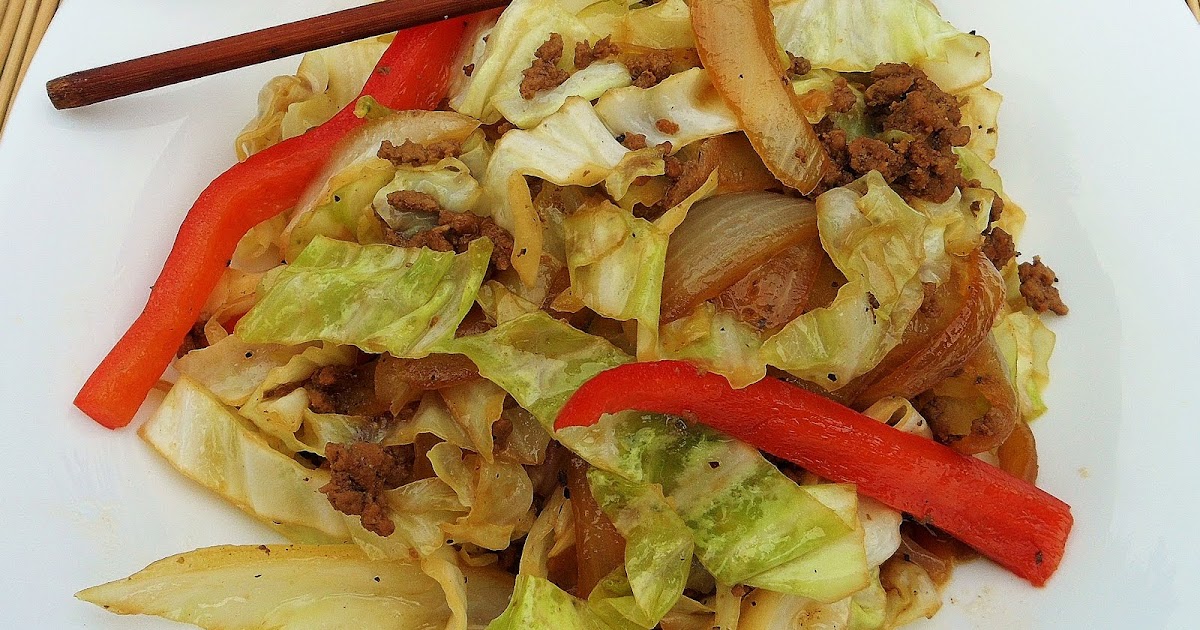 Sage Trifle Black Pepper Beef and Cabbage Stir Fry