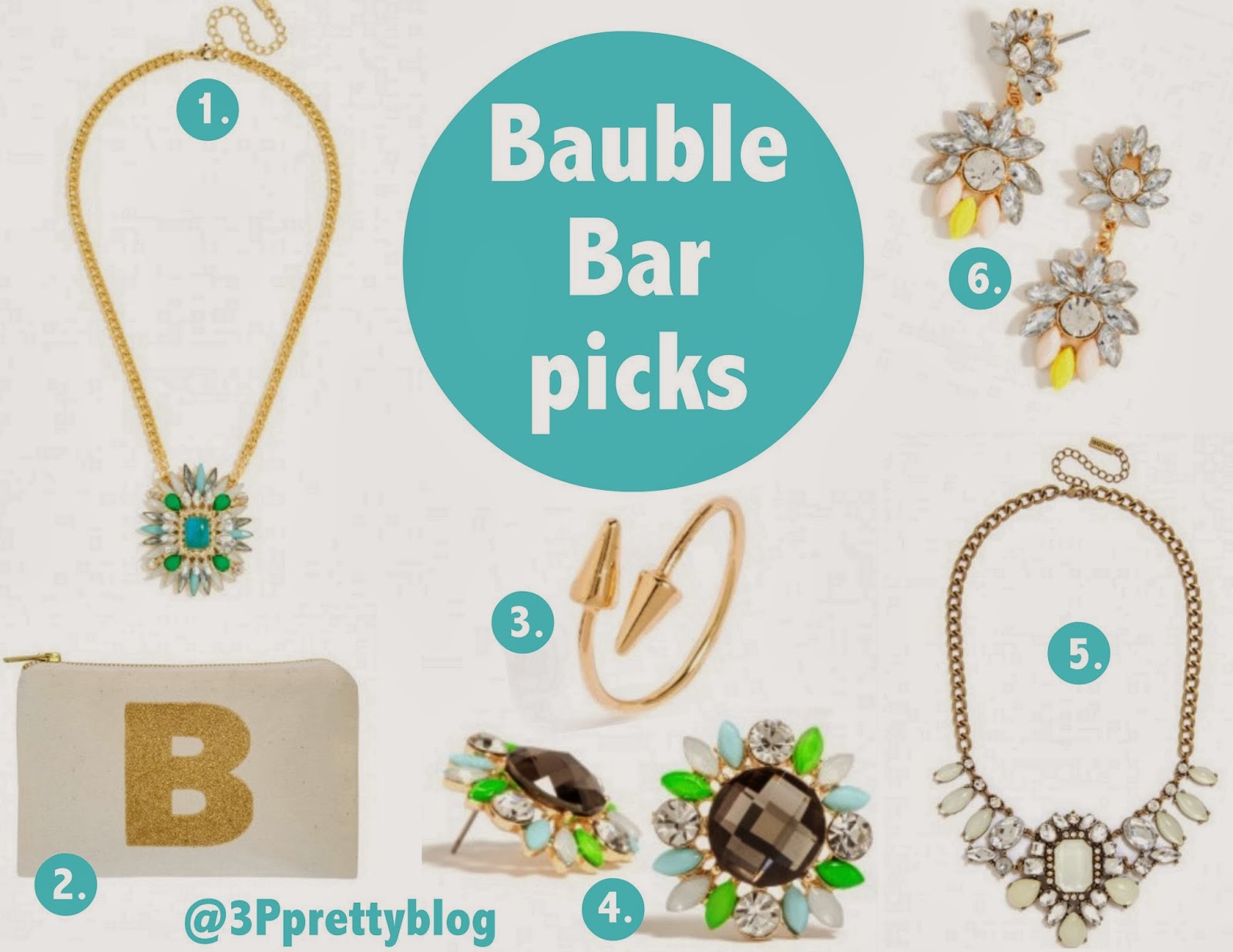 Particularly Practically Pretty Jewelry to love Anthropologie, Bauble