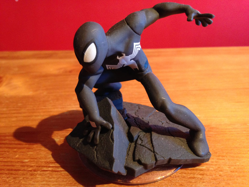Fully Jointed Play Figures Disney Infinity Black SpiderMan