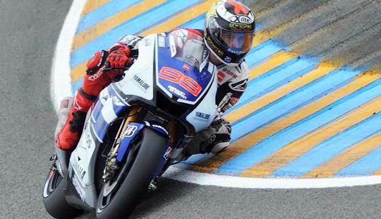 Jorge Lorenzo Juara motoGP 2012 Le Mans Perancis