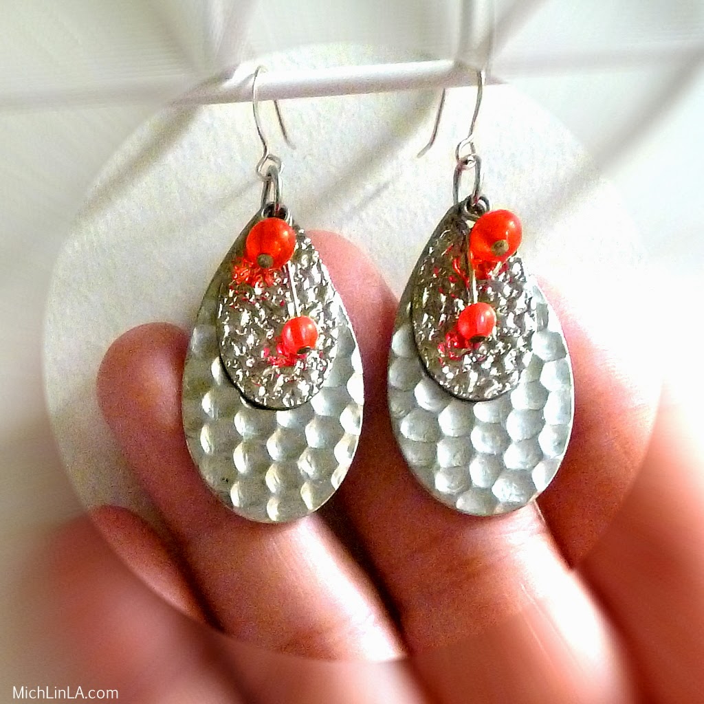 Mich L. in L.A.: Vintage Fishing Tackle Earrings