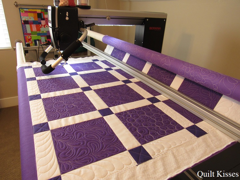 I also quilt with a Bernina Q24