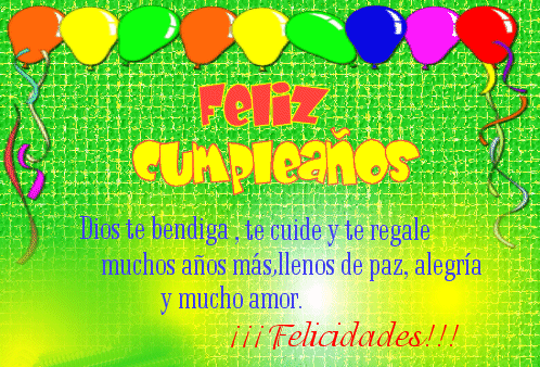 Resultado de imagen para MUCHAS+FELICIDADES+IKH@NN@