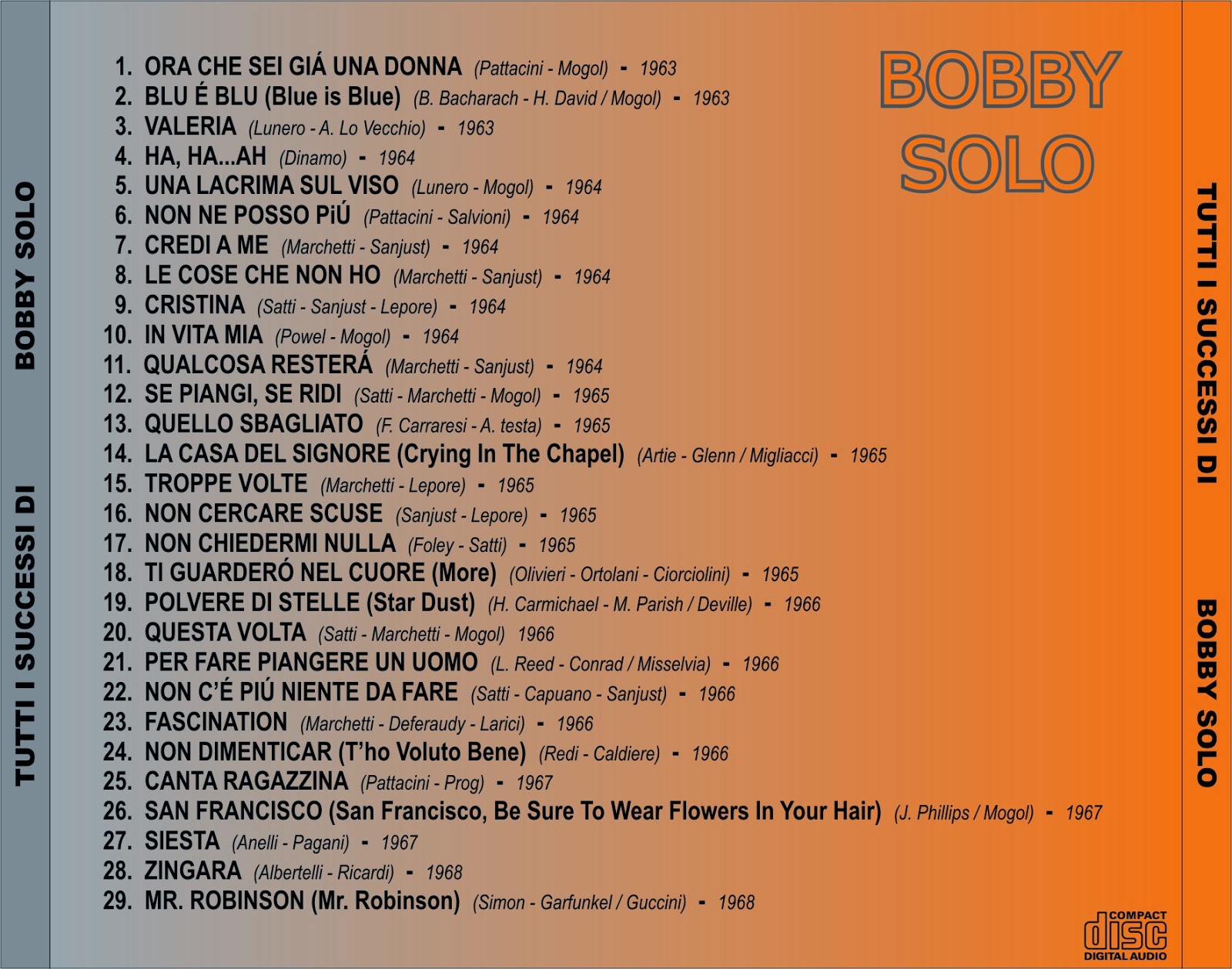 mr_five music Bobby Solo Tutti I Successi di (repost)