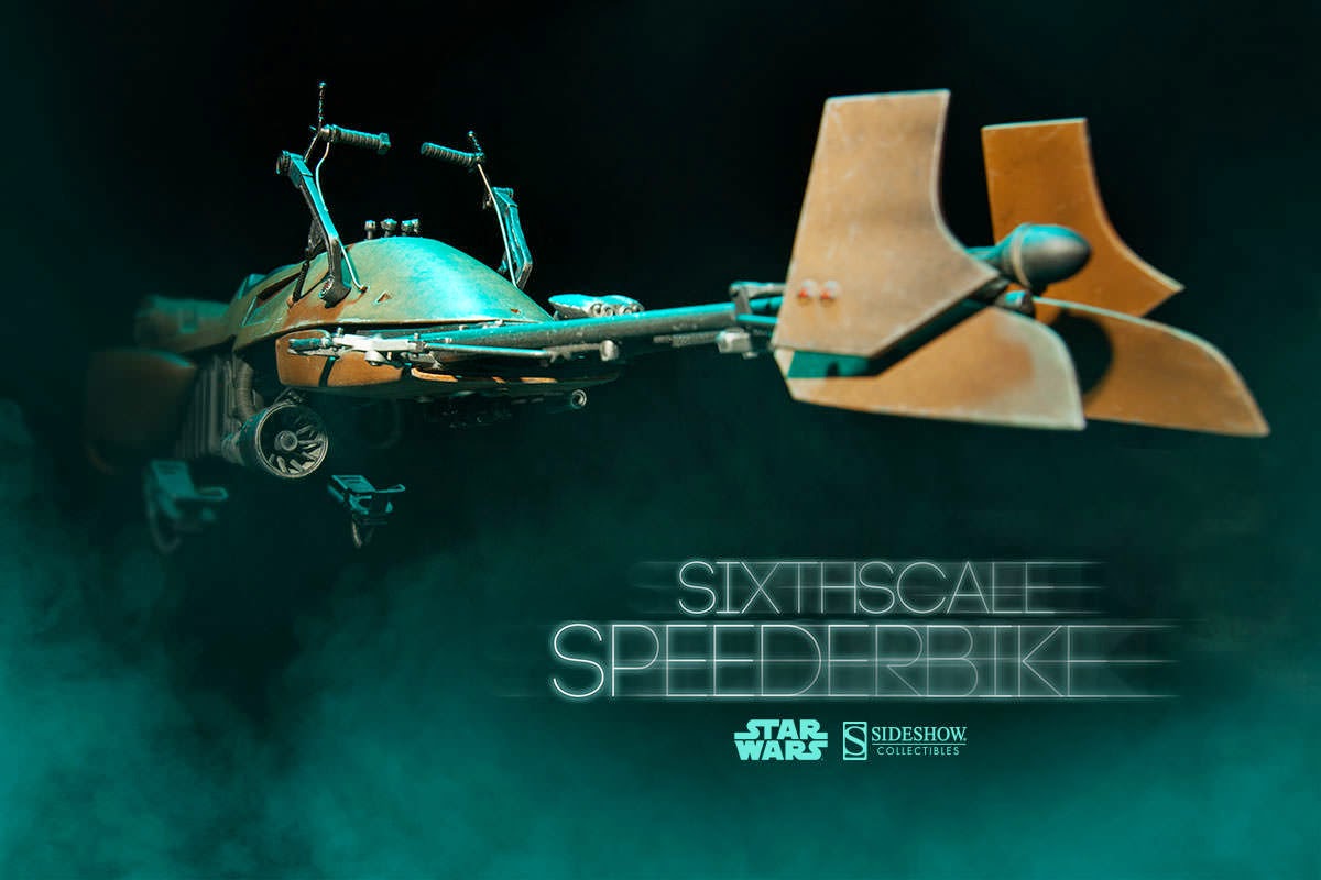 toyhaven: Star Wars Episode VI: Return of the Jedi 1/6 scale Speeder Bike by Sideshow Collectibles toyhaven: Star Wars Episode VI: Return of the Jedi 1/6 scale Speeder Bike by Sideshow Collectibles