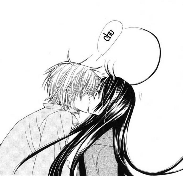 Romantic Anime Couples Kissing. anime couple kissing .sweet