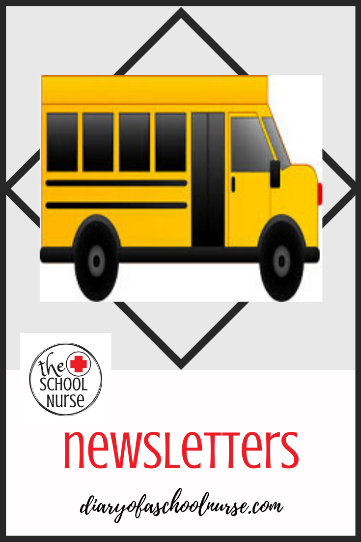 Diary Of A School Nurse School Nurse Monthly Newsletters