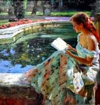 Olvasás víz mellett
