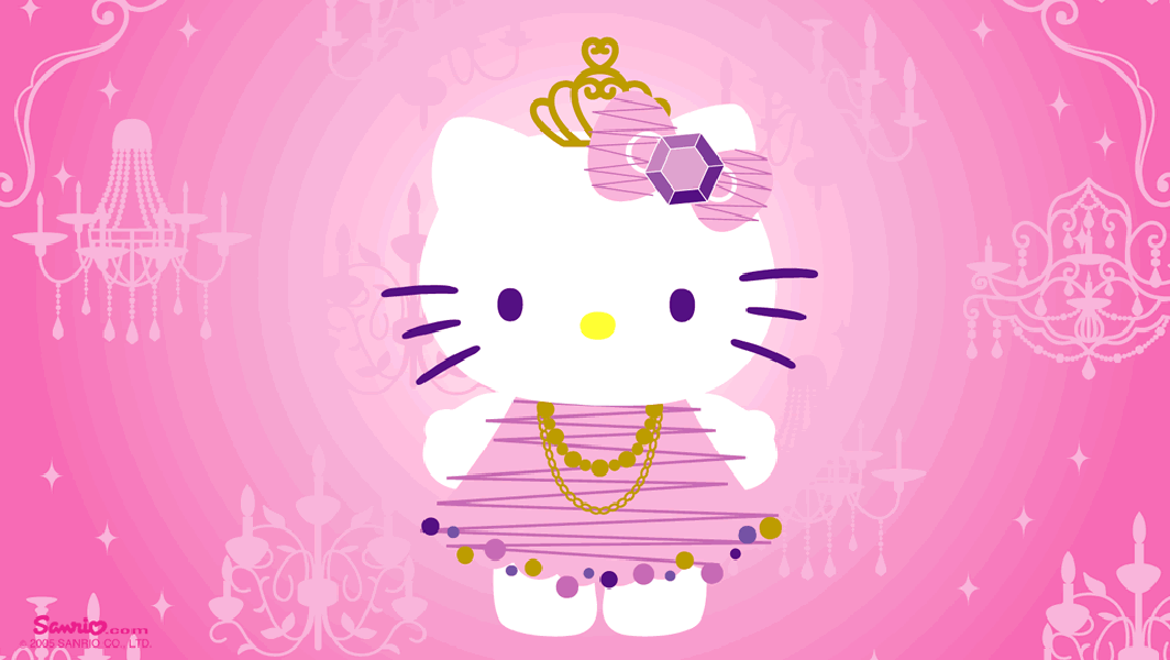 Hello Kitty Glitter Wallpaper. kitty