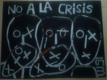 crisis 2 ,collage sobre papel ,65 cm x 50 cm