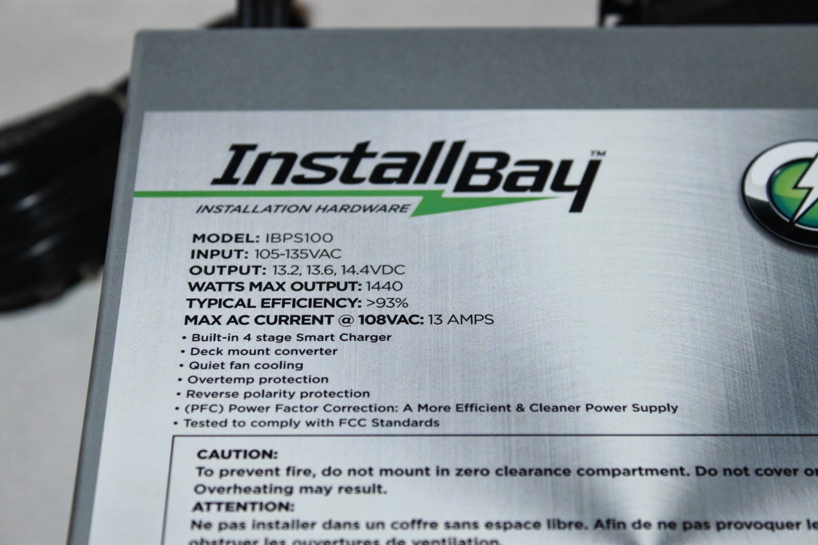Stereowise Plus: Install Bay 100 Amp 1440 Watts Max Output Power ...