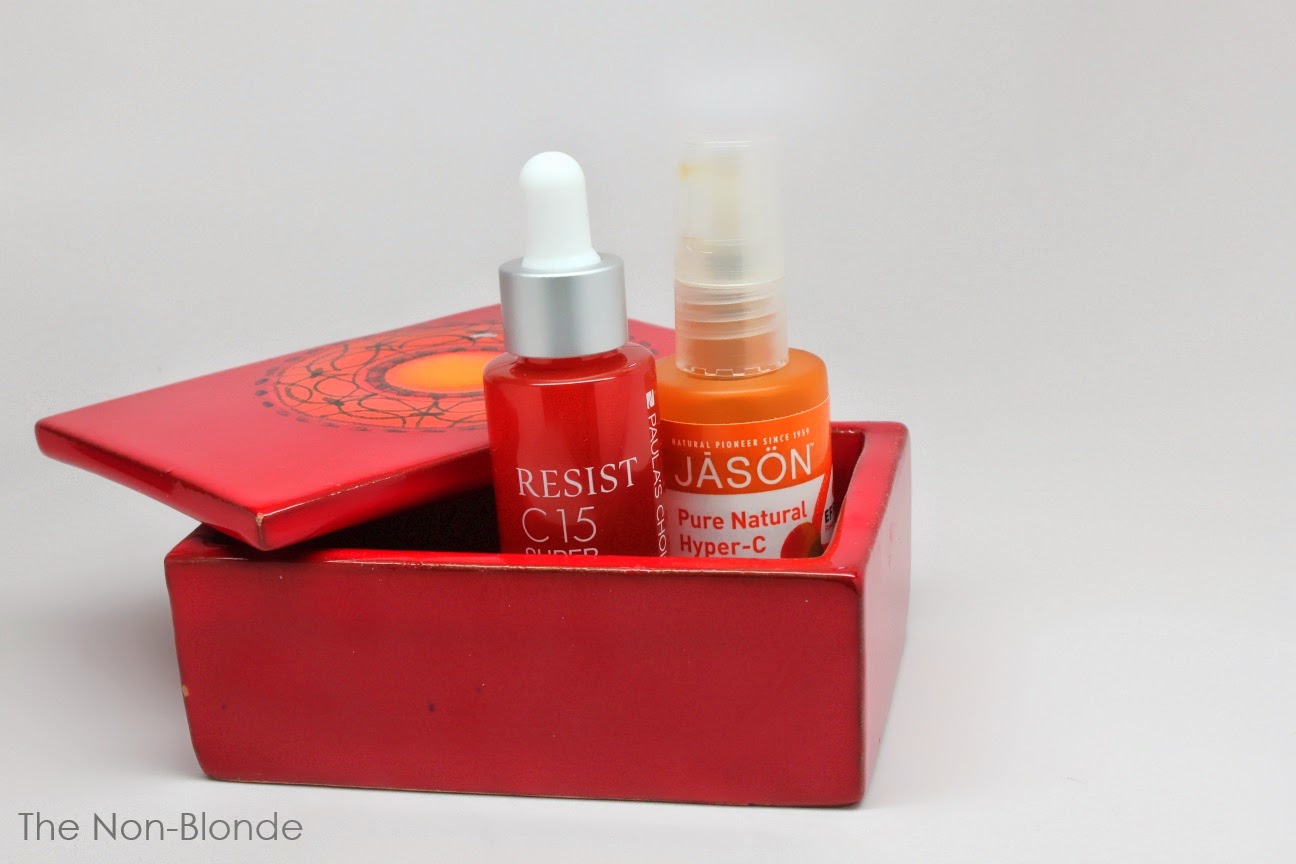Vitamin C Serums Paula's Choice & Jason Natural The NonBlonde