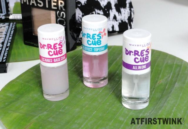  Maybelline Dr. Rescue cc nails - base coat, gel effect - top coat and all in one