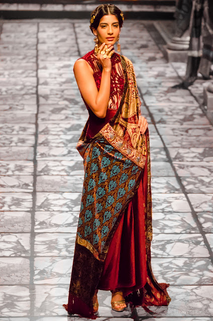 Suneet Varma India Bridal Fashion Week 2013 The Golden Bracelet