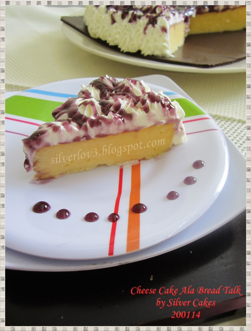 Silver Cakes Cheese Cake ala Bread Talk