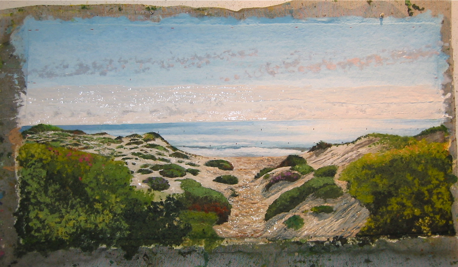 Wallpaper Has Been Painted Over hd wallon