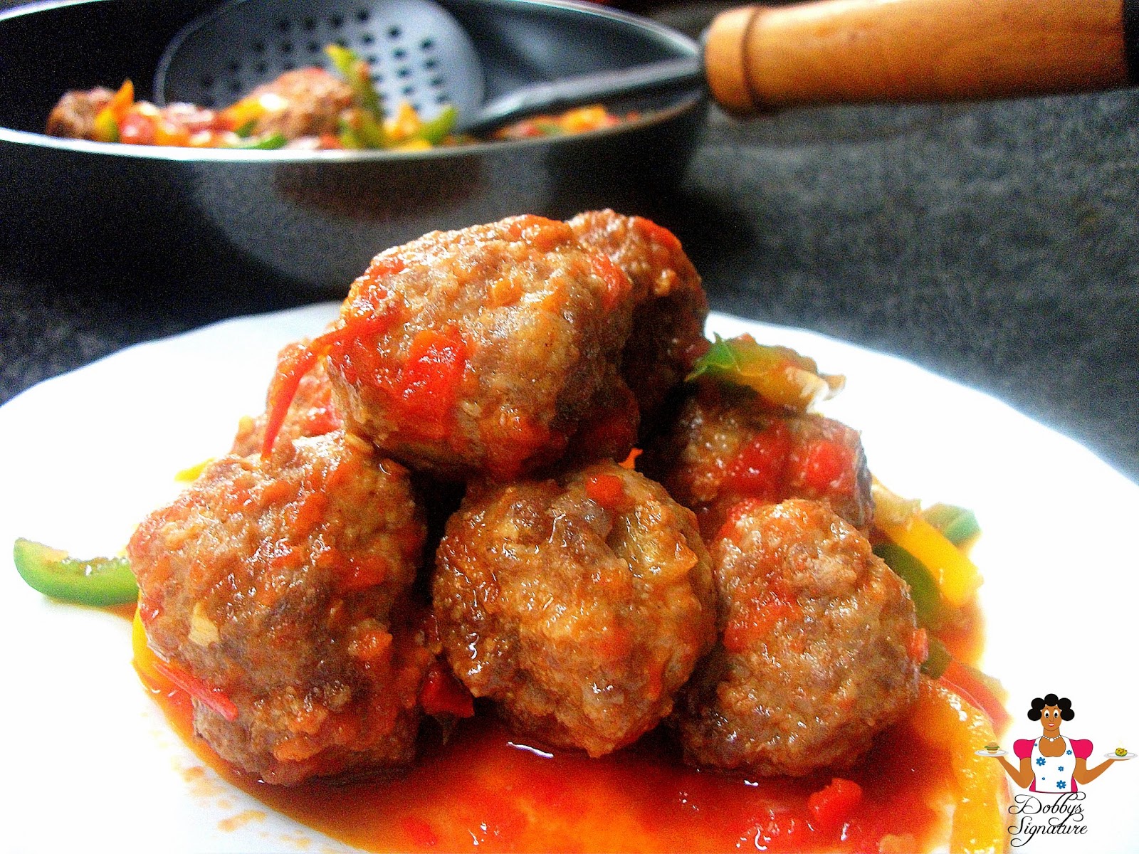 How to make homemade meatballs with minced beef Dobby's Signature