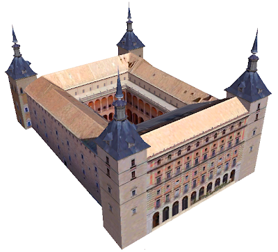 maqueta del alcázar de Toledo