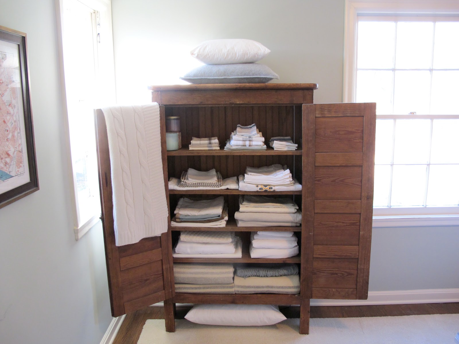 Jenny Steffens Hobick My Linen "Closets" Creative Linen Storage in