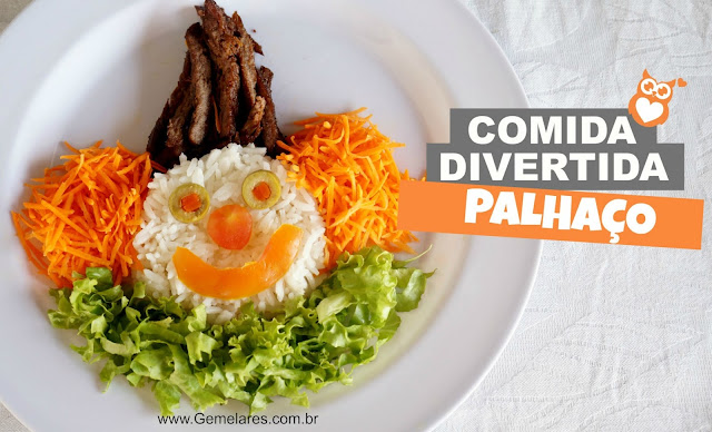 Comida divertida: Palhaço | Vídeo Comida divertida: Palhaço | Vídeo