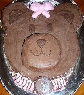 Bizcocho de chocolate de osita