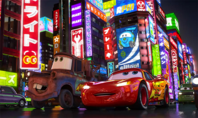  of watching Pixar's computeranimated action film sequel Cars 2