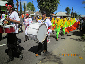 Selo village procession on "Indonesia Independence Day".