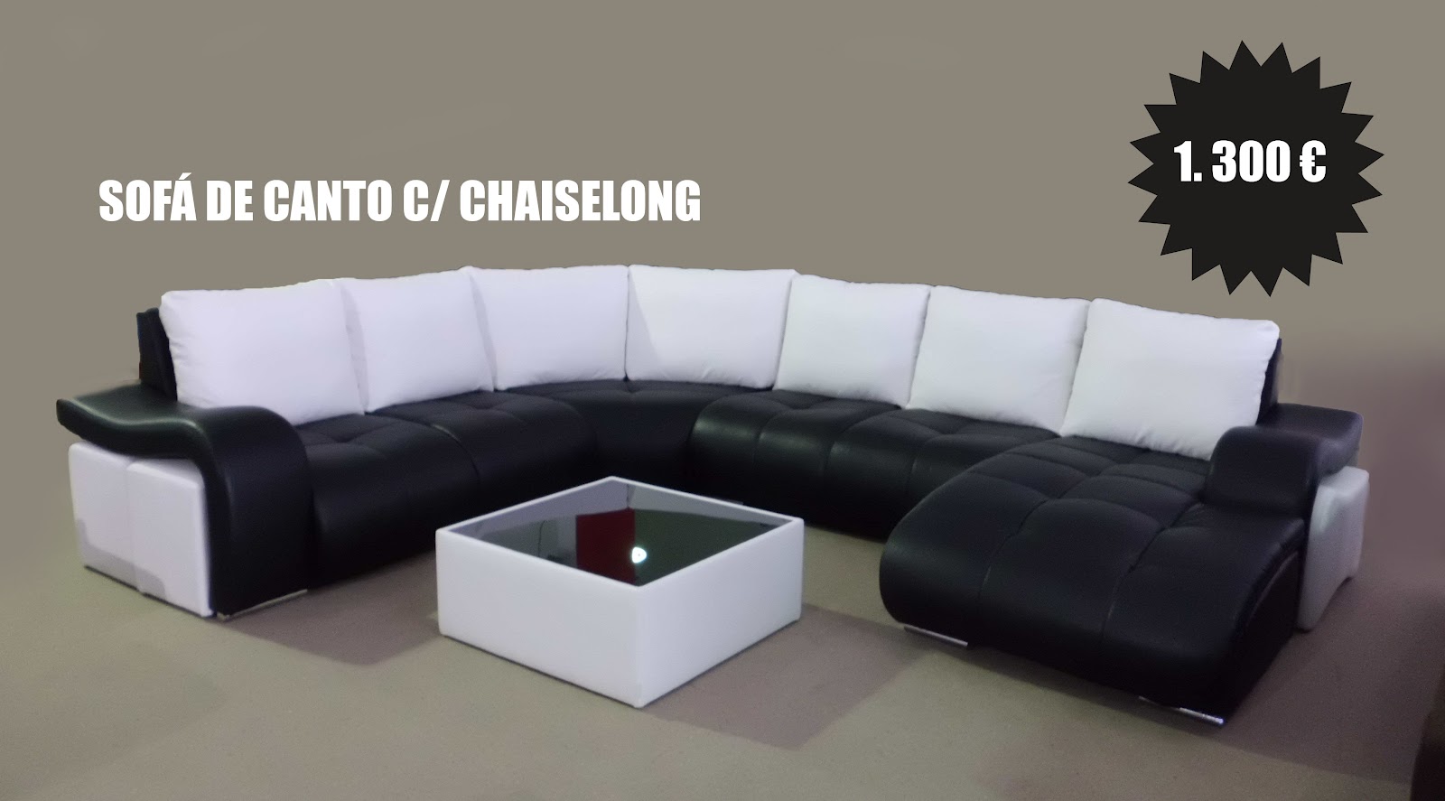 Novidade Só Sofás Sofá de Canto c/ Chaiselong Só Sofás