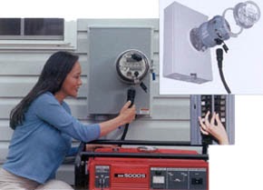 SLC Foothill Net: Connecting A Portable Generator To Your Home 50 amp rv electrical wiring diagram 