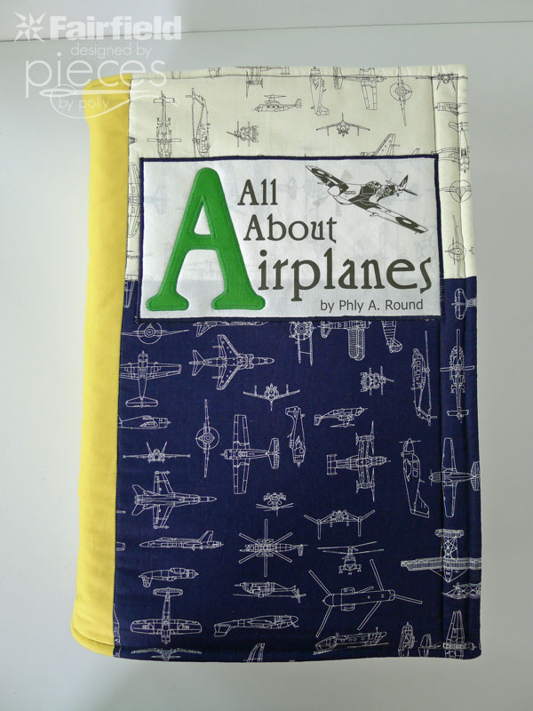 Pieces by Polly Giant Quilted Book Cushion Tutorial Lesson 1 of 2