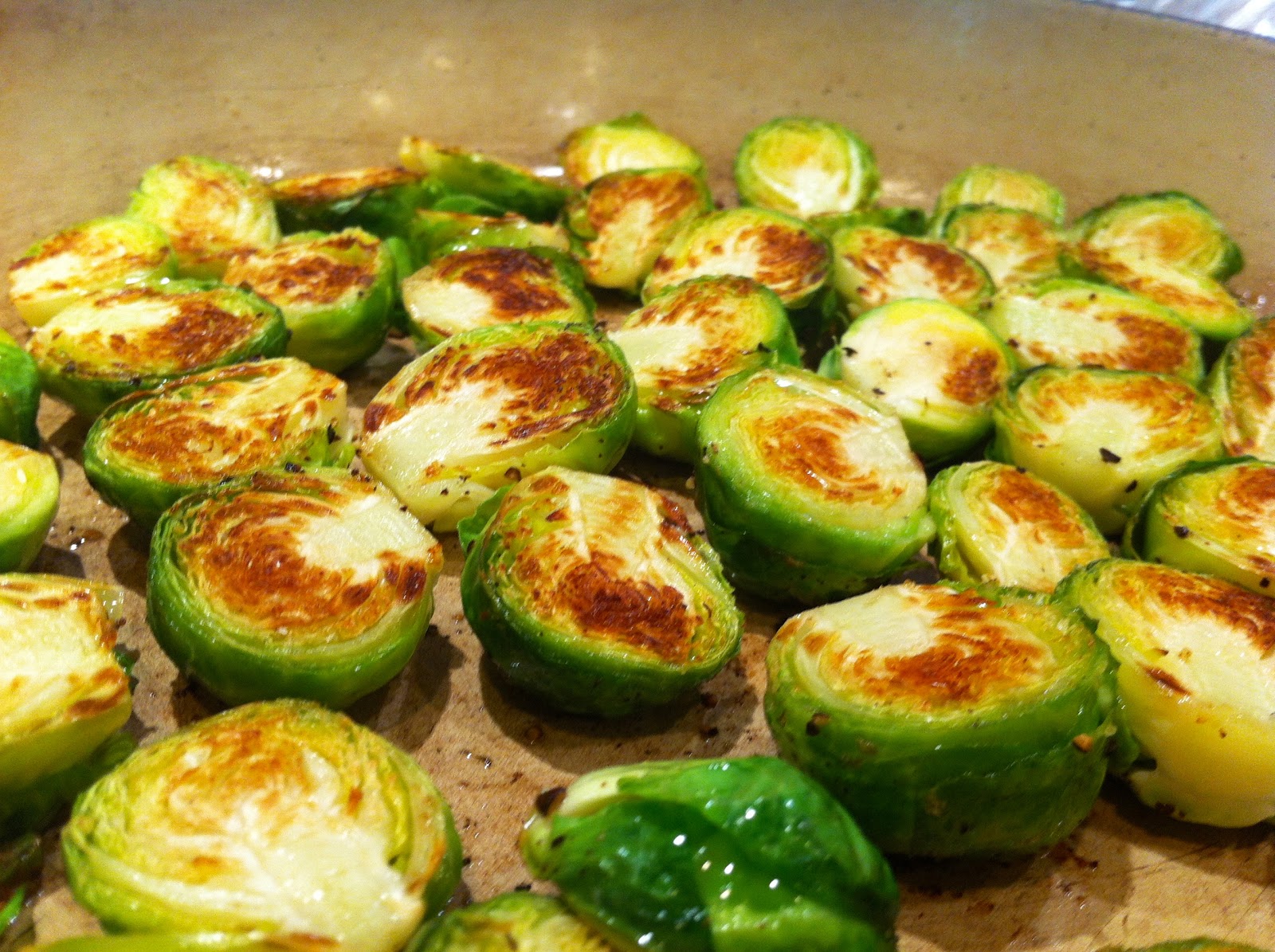 my petit sweets DijonBraised Brussels Sprouts