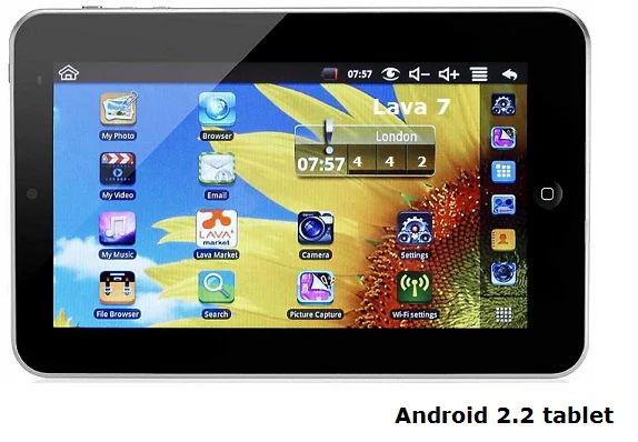 Lava 7 Android tablet