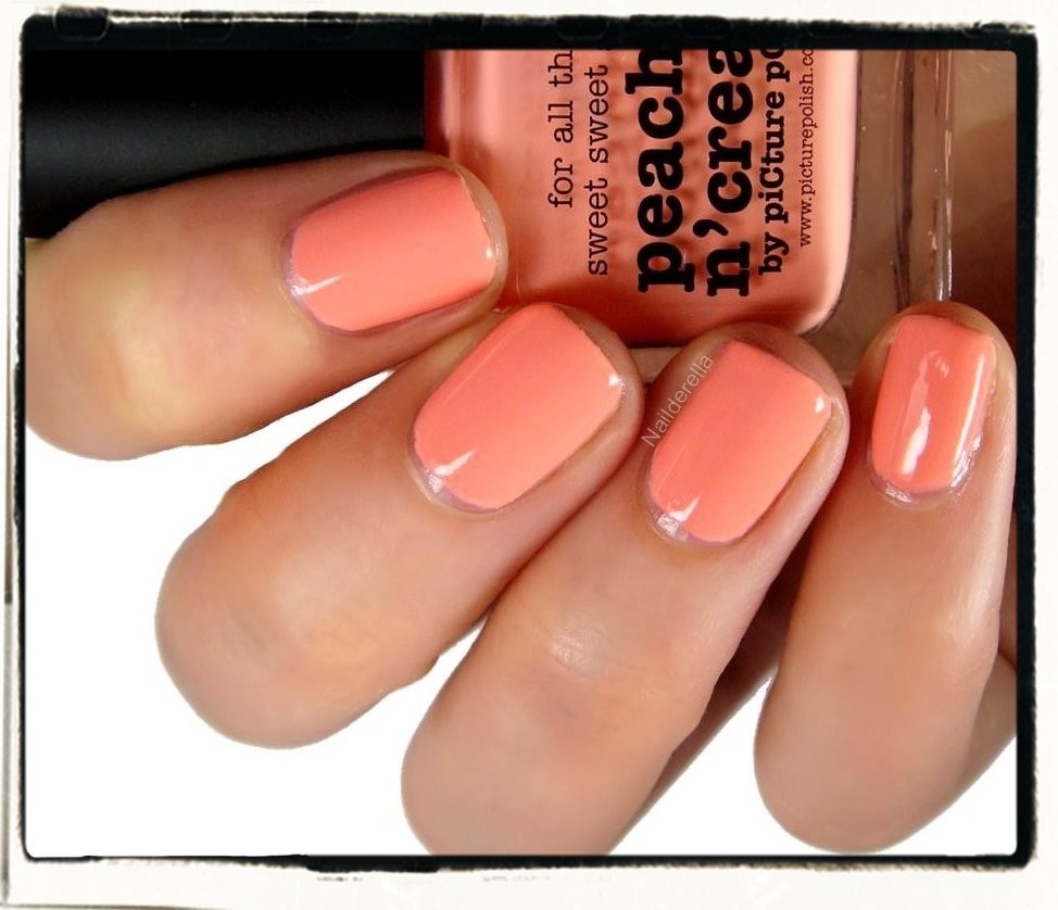 piCture pOlish Peaches n'cream Nailderella