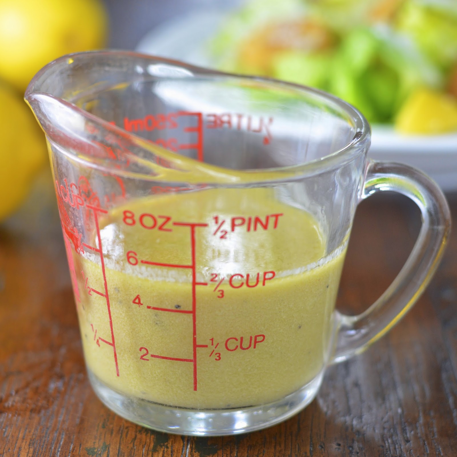 Easy Caesar Salad Dressing Virtually Homemade Easy Caesar Salad Dressing