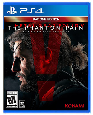 Metal Gear Solid 5 The Phantom Pain Game Cover